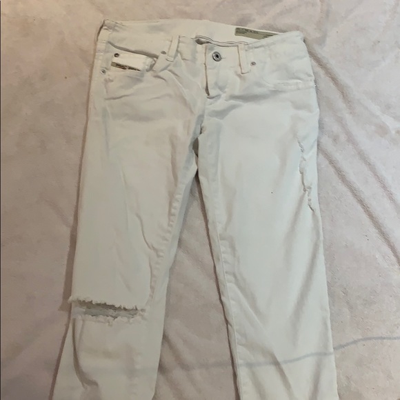 WHITE DIESEL JEANS - Picture 4 of 5
